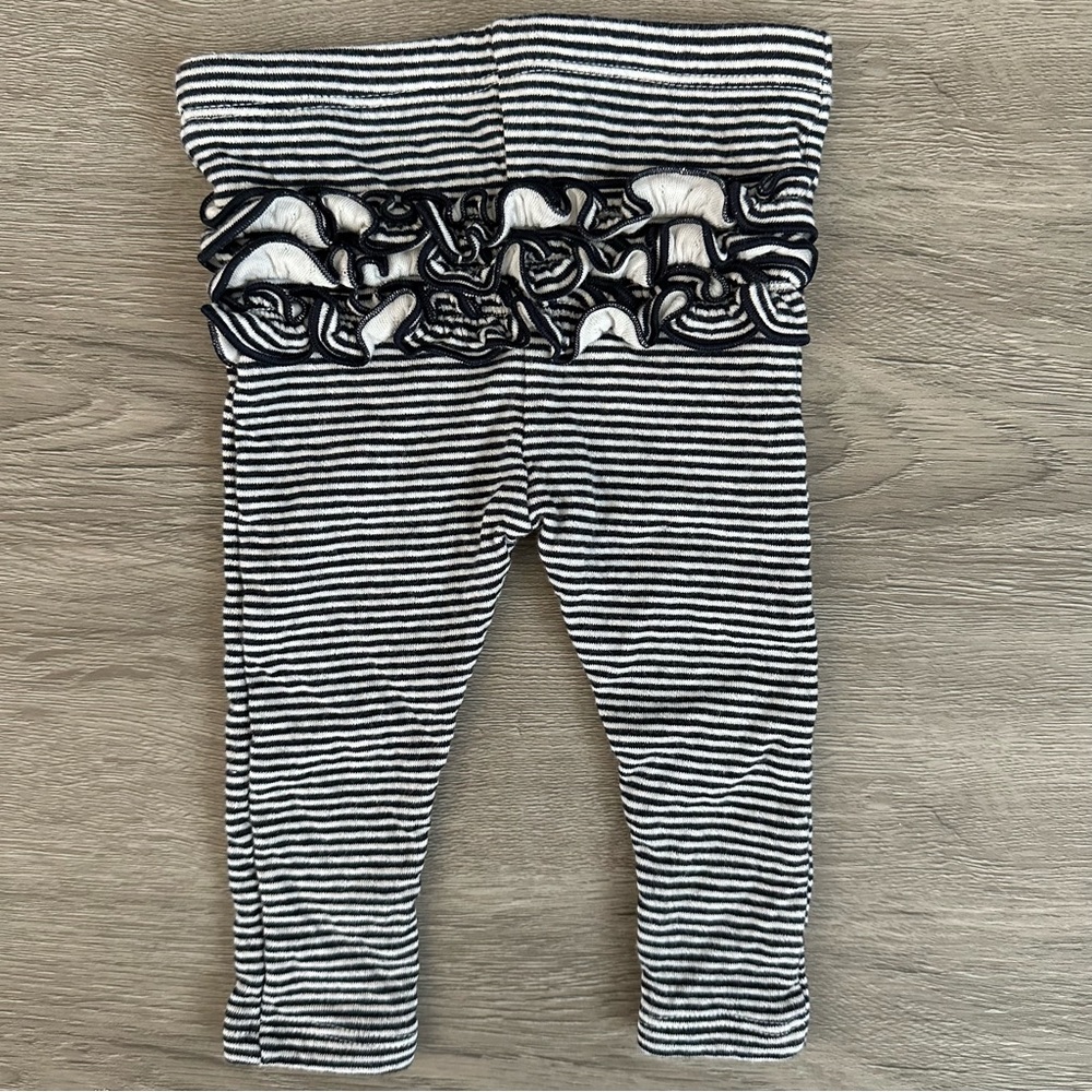 Petit Bateau Ruffle Butt Leggings